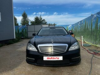 2011 Mercedes-Benz S-Класс 350 Long V (W221) Рестайлинг, чёрный, 1940000 рублей, вид 3