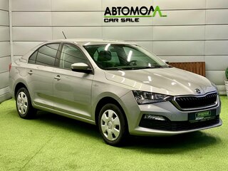 2021 Skoda Rapid II, серебристый, 1349000 рублей, вид 3