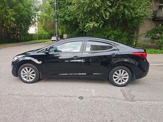 2014 Hyundai Elantra V (MD) Рестайлинг, чёрный, 1150000 рублей, вид 5