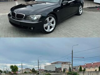 2007 BMW 7 серии 750i IV (E65/E66) Рестайлинг, чёрный, 955000 рублей, вид 3