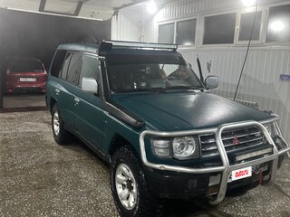 1999 Mitsubishi Pajero II Рестайлинг, зелёный, 850000 рублей, вид 4