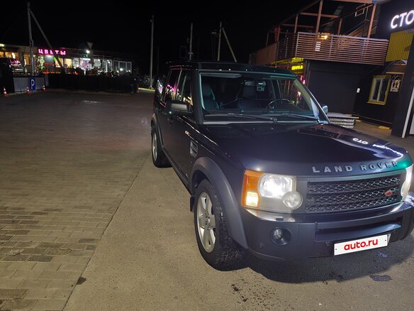 2009 Land Rover Discovery III, синий, 1100000 рублей - вид 6