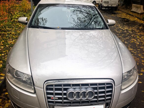 2004 Audi A6 III (C6), серебристый, 800000 рублей - вид 2