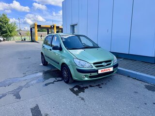 2005 Hyundai Getz I Рестайлинг, зелёный, 260000 рублей, вид 2