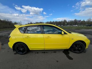 2006 Mazda 3 I (BK) Рестайлинг, жёлтый, 380000 рублей, вид 3