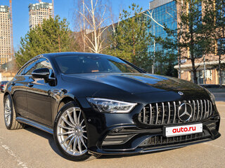 2021 Mercedes-Benz AMG GT 4-Door Coupe 43 I, чёрный, 7500000 рублей, вид 2