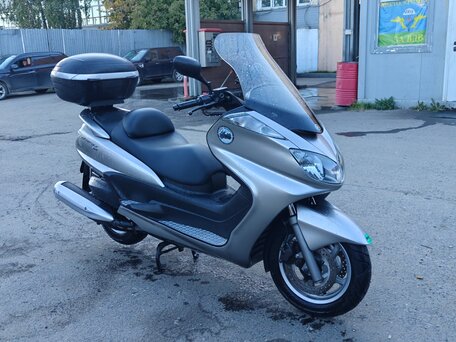 2006 Yamaha Majesty 400, серебристый, 300000 рублей, вид 2
