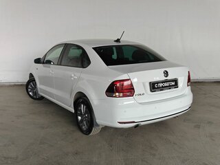 2019 Volkswagen Polo V Рестайлинг, белый, 1272000 рублей, вид 4