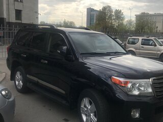 2014 Toyota Land Cruiser 200 Series Рестайлинг 1, чёрный, 3750000 рублей, вид 2