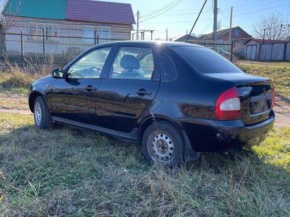 2010 Lada (ВАЗ) Kalina I, чёрный, 160000 рублей - вид 12