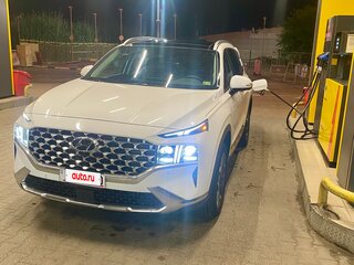 2022 Hyundai Santa Fe IV Рестайлинг, белый, 4300000 рублей, вид 3