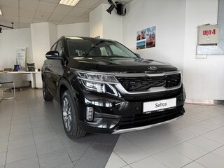 2022 Kia Seltos I, чёрный, 3050000 рублей, вид 3