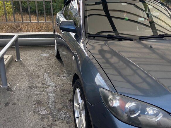 2008 Mazda 3 I (BK) Рестайлинг, серый, 460000 рублей