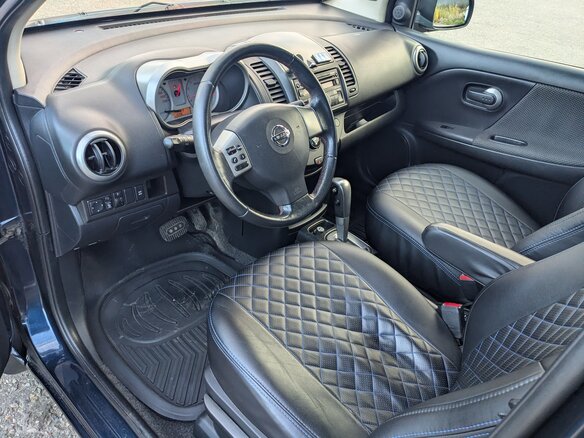 2008 Nissan Note I Рестайлинг, синий, 670000 рублей - вид 9