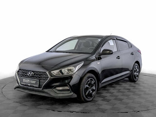 2017 Hyundai Solaris II, чёрный, 1030000 рублей, вид 1