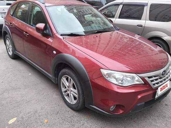 2010 Subaru Impreza XV III, красный, 1200000 рублей - вид 1