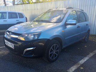 2013 Lada (ВАЗ) Kalina II, голубой, 210000 рублей, вид 1