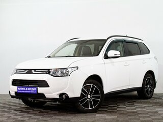 2013 Mitsubishi Outlander III, белый, 1249000 рублей, вид 3