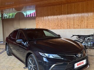2023 Toyota Camry US Market VIII (XV70) Рестайлинг, чёрный, 3290000 рублей, вид 4