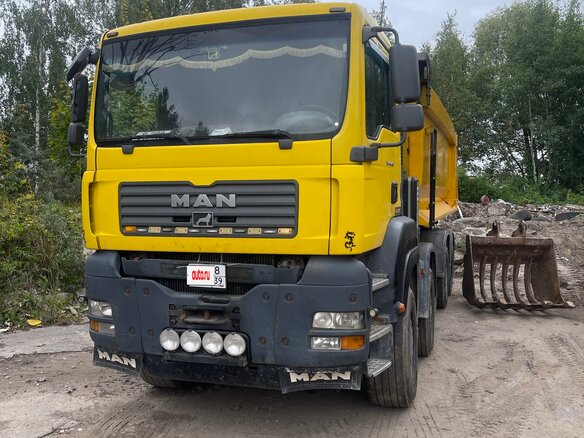 2008 MAN TGA, жёлтый, 3800000 рублей - вид 6