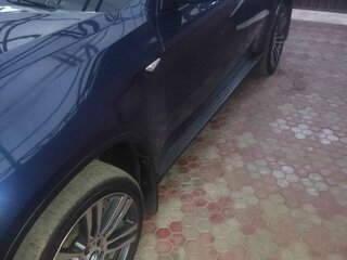 2013 BMW X6 40d I (E71) Рестайлинг, синий, 2600000 рублей, вид 3