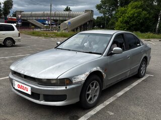 1998 Mitsubishi Galant VIII Рестайлинг, серебристый, 190000 рублей, вид 1