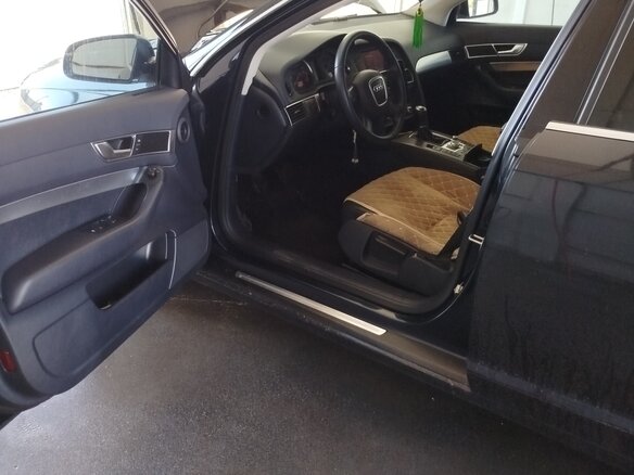 2005 Audi A6 III (C6), синий, 1100000 рублей - вид 9