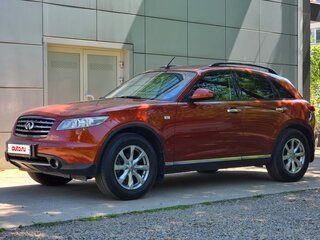 2008 Infiniti FX35 I (S50) Рестайлинг, оранжевый, 1400000 рублей, вид 3