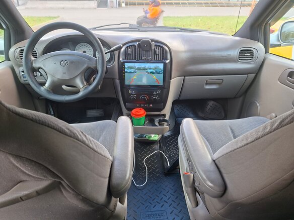 2002 Dodge Caravan 4-speed IV, серебристый, 420000 рублей - вид 10