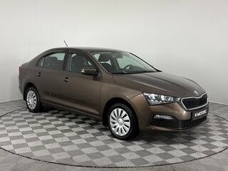 2021 Skoda Rapid II, коричневый, 1550000 рублей, вид 3