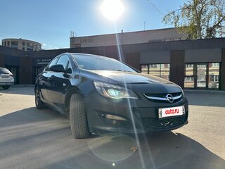 2012 Opel Astra J Рестайлинг, чёрный, 395000 рублей, вид 2