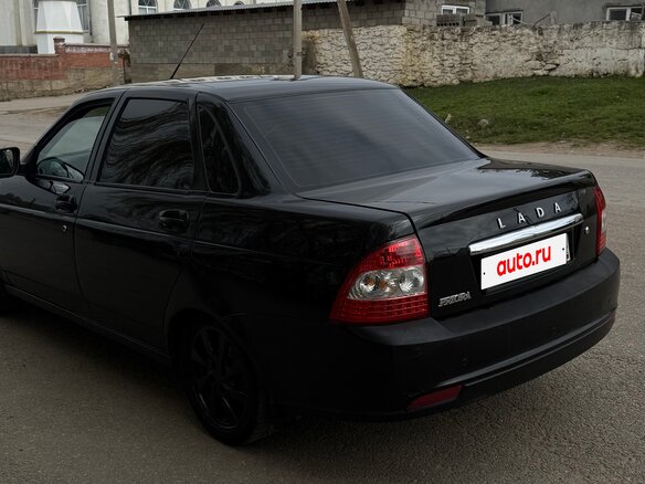 2015 Lada (ВАЗ) Priora I Рестайлинг, чёрный, 520000 рублей - вид 6