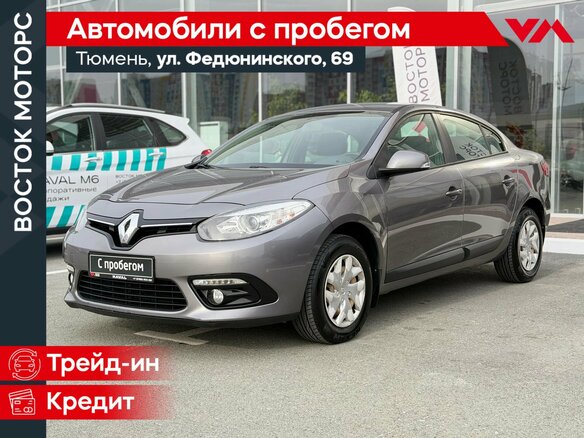 2013 Renault Fluence I Рестайлинг, серый