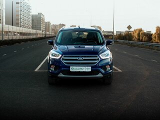 2017 Ford Kuga II Рестайлинг, синий, 1535000 рублей, вид 2