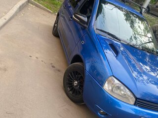 2006 Lada (ВАЗ) Kalina I, синий, 140000 рублей, вид 5