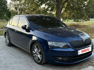 2015 Skoda Octavia III (A7), синий, 1400000 рублей, вид 4