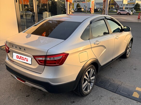 2021 Lada (ВАЗ) Vesta Cross I, серебристый, 1280000 рублей - вид 3
