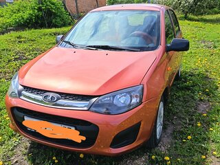 2015 Lada (ВАЗ) Kalina II, оранжевый, 650000 рублей, вид 4