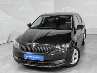 2015 Skoda Octavia III (A7), чёрный, 1600000 рублей, вид 2