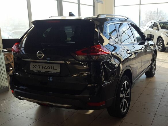 2026 Nissan X-Trail III Рестайлинг 2, чёрный - вид 3