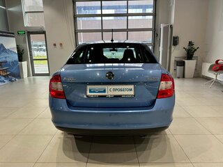 2015 Skoda Rapid I, синий, 1249000 рублей, вид 5