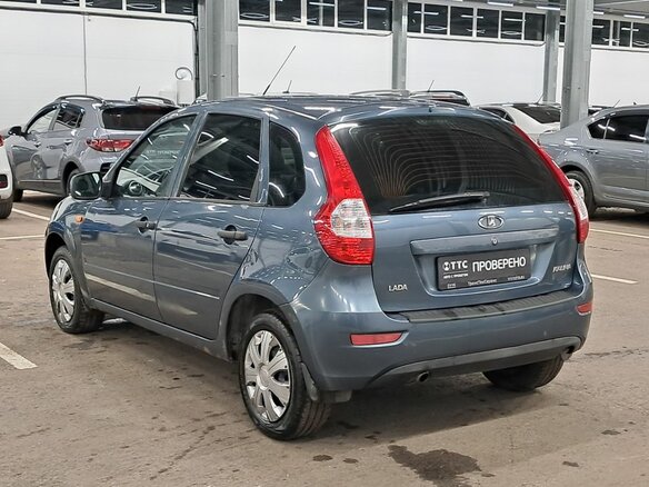 2014 Lada (ВАЗ) Kalina II, синий, 450000 рублей - вид 6