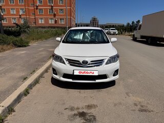 2009 Toyota Corolla X (E140, E150), белый, 715000 рублей, вид 2