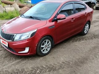 2012 Kia Rio 4-speed III, красный, 750000 рублей, вид 1