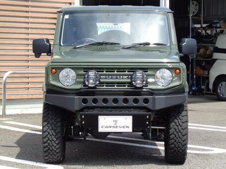 2022 Suzuki Jimny Kei car IV, зелёный, 1450000 рублей, вид 2