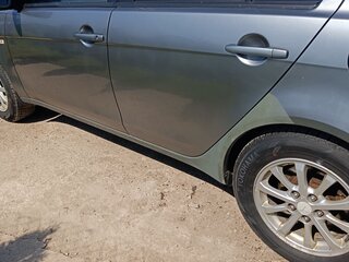 2011 Mitsubishi Lancer X Рестайлинг, серый, 530000 рублей, вид 4
