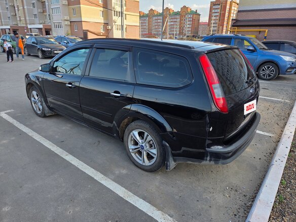 2007 Ford Focus II, чёрный - вид 6