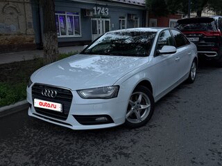 2013 Audi A4 IV (B8) Рестайлинг, белый, 1247000 рублей, вид 1
