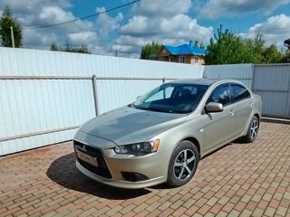 2011 Mitsubishi Lancer X Рестайлинг, бежевый, 600000 рублей, вид 5