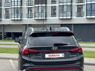 2021 Hyundai Santa Fe IV Рестайлинг, чёрный, 2700000 рублей, вид 5